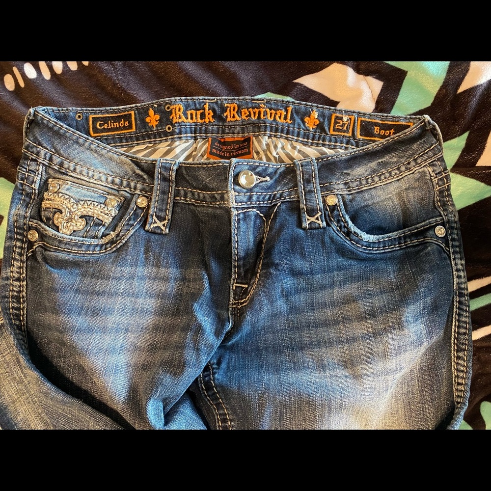 Rock revival jeans